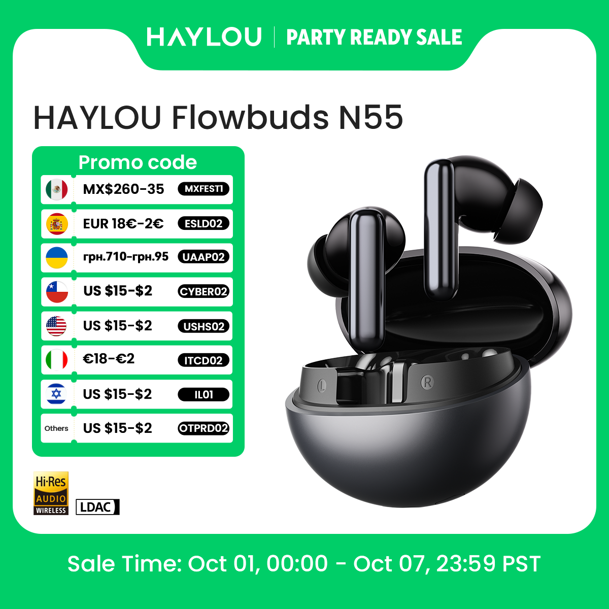 Auricolari Wireless HAYLOU Flo - Type C Wired Earphones With Mic recensione e prezzo