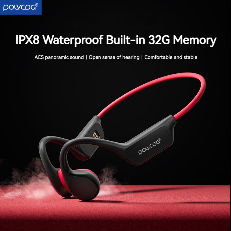 POLVCDG Cuffie a conduzione os - Bone Conduction Running Headphones recensione e prezzo